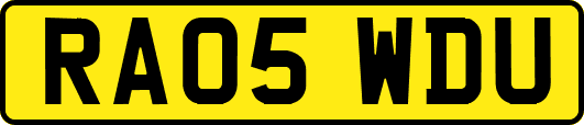 RA05WDU