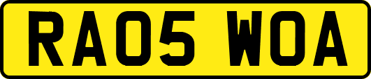 RA05WOA