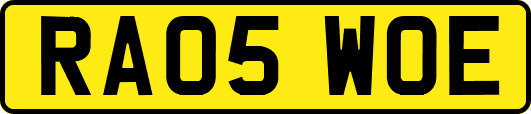 RA05WOE