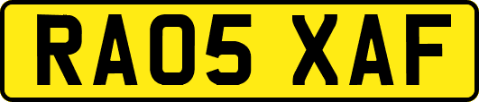 RA05XAF