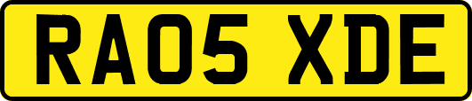 RA05XDE