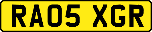 RA05XGR