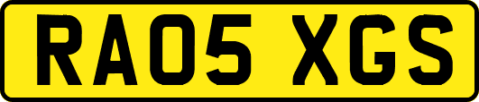 RA05XGS