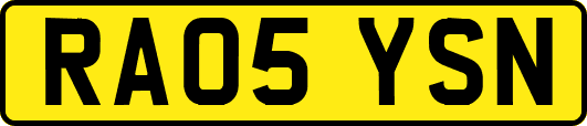 RA05YSN