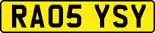 RA05YSY