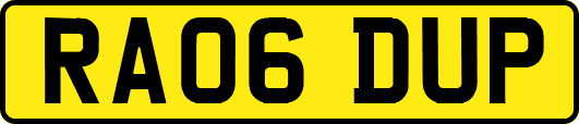 RA06DUP