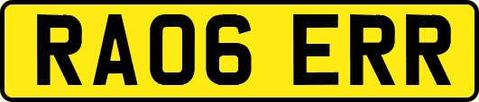 RA06ERR