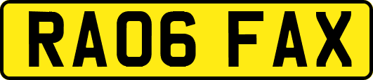 RA06FAX