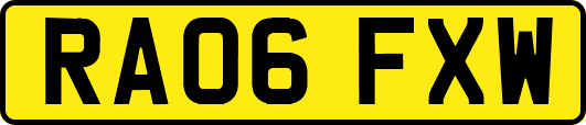 RA06FXW