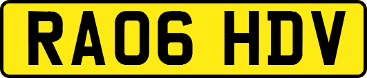 RA06HDV