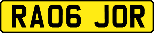 RA06JOR