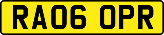 RA06OPR