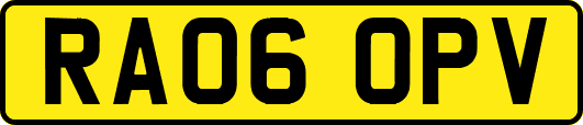 RA06OPV