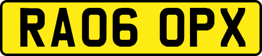 RA06OPX