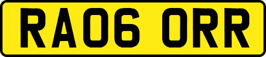 RA06ORR