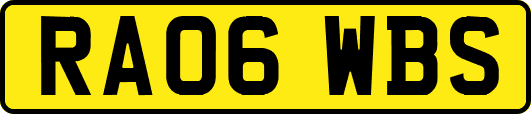RA06WBS