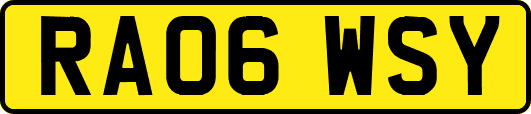 RA06WSY