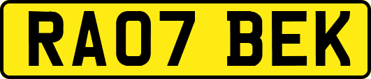 RA07BEK