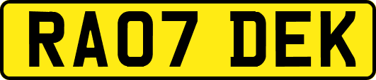 RA07DEK