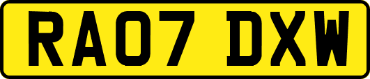 RA07DXW
