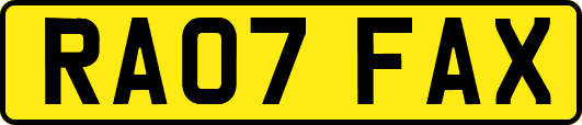 RA07FAX