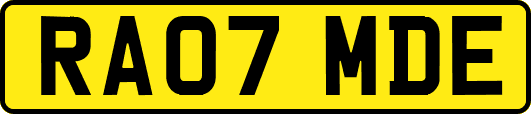 RA07MDE