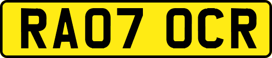 RA07OCR