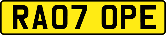 RA07OPE