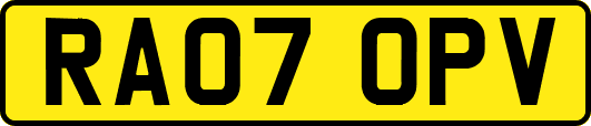 RA07OPV