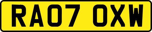RA07OXW