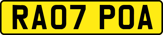 RA07POA
