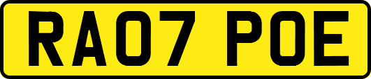 RA07POE
