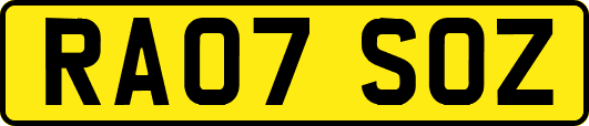 RA07SOZ
