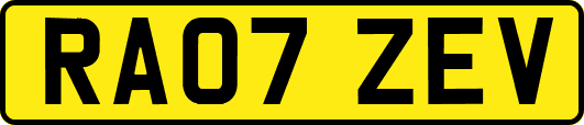 RA07ZEV