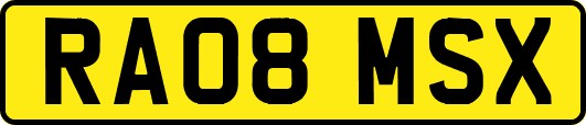 RA08MSX