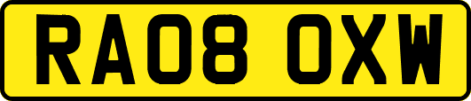 RA08OXW