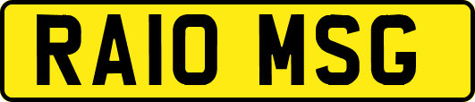 RA10MSG