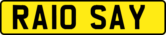 RA10SAY