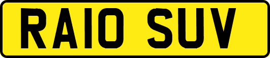 RA10SUV