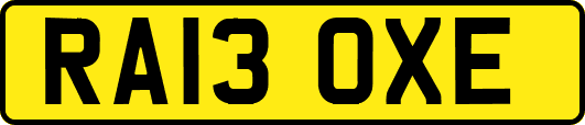 RA13OXE