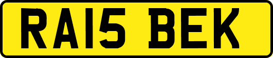 RA15BEK