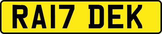 RA17DEK