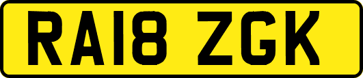 RA18ZGK