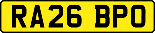 RA26BPO