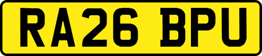 RA26BPU