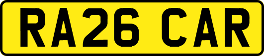 RA26CAR