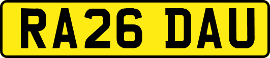 RA26DAU