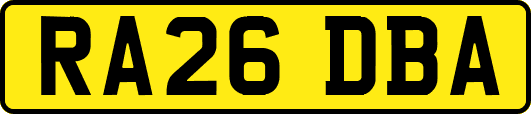 RA26DBA