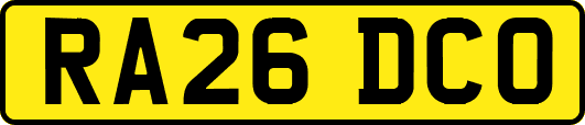 RA26DCO