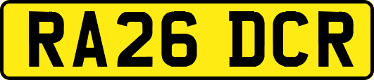 RA26DCR
